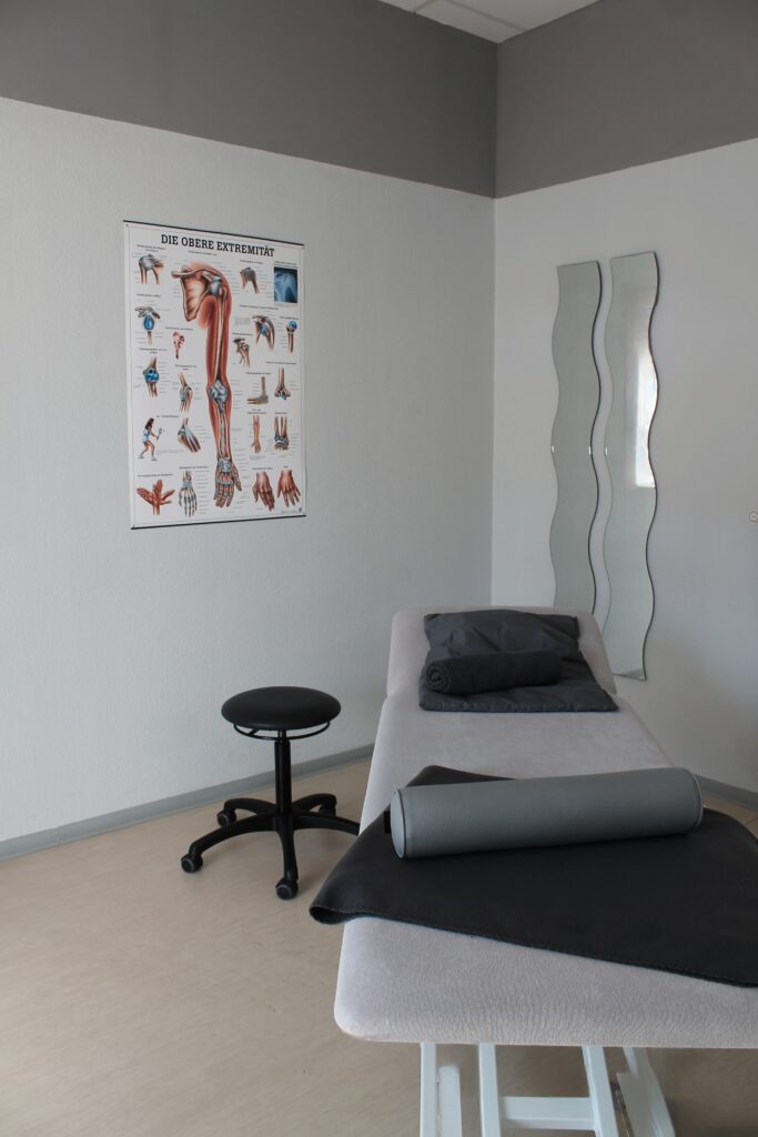 Therapieraum für Massagen